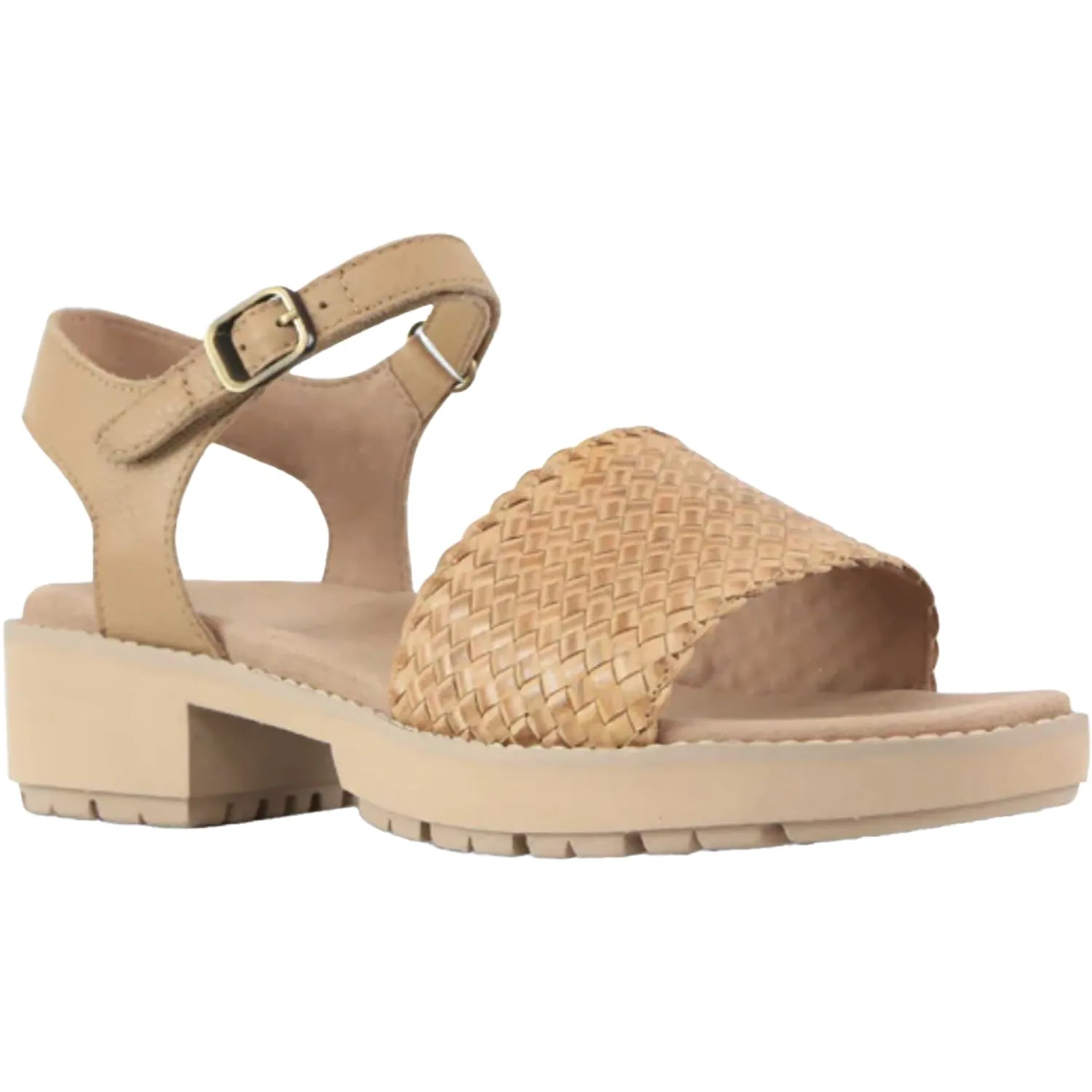 Women's Munro Connor Natural Woven Leather