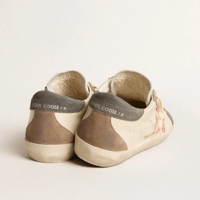 Women's Super-Star LTD With Pink Gabardine Star And Gray Suede Heel Tab