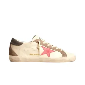 Women's Super-Star LTD With Pink Gabardine Star And Gray Suede Heel Tab