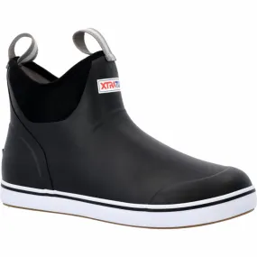 Xtratuf Men's S 6 Ankle Deck Boot Ankle Deck Boot Black W